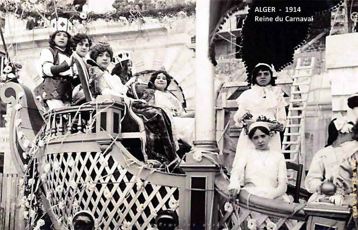 Alger - Carnaval - Reine du Carnaval - 1914.jpg